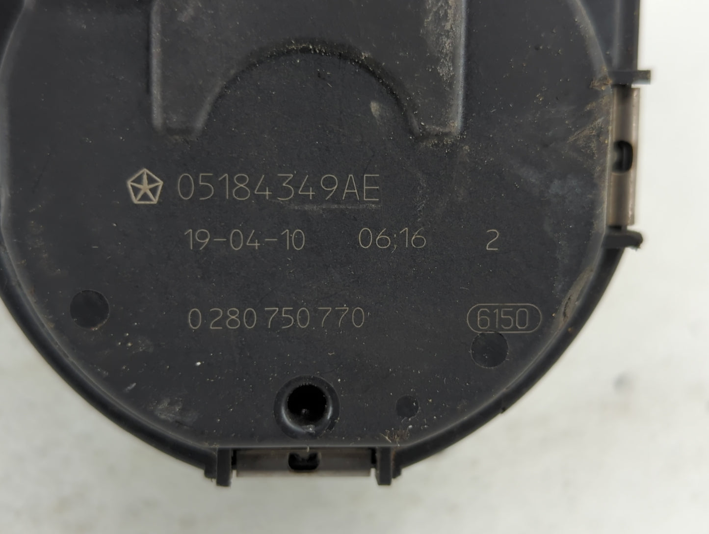 2017 Dodge Caravan Throttle Body P/N:05184349AC 05184349AE, 05184349AF Fits Fits 2011 2012 2013 2014 2015 2016 2018 2019 OEM