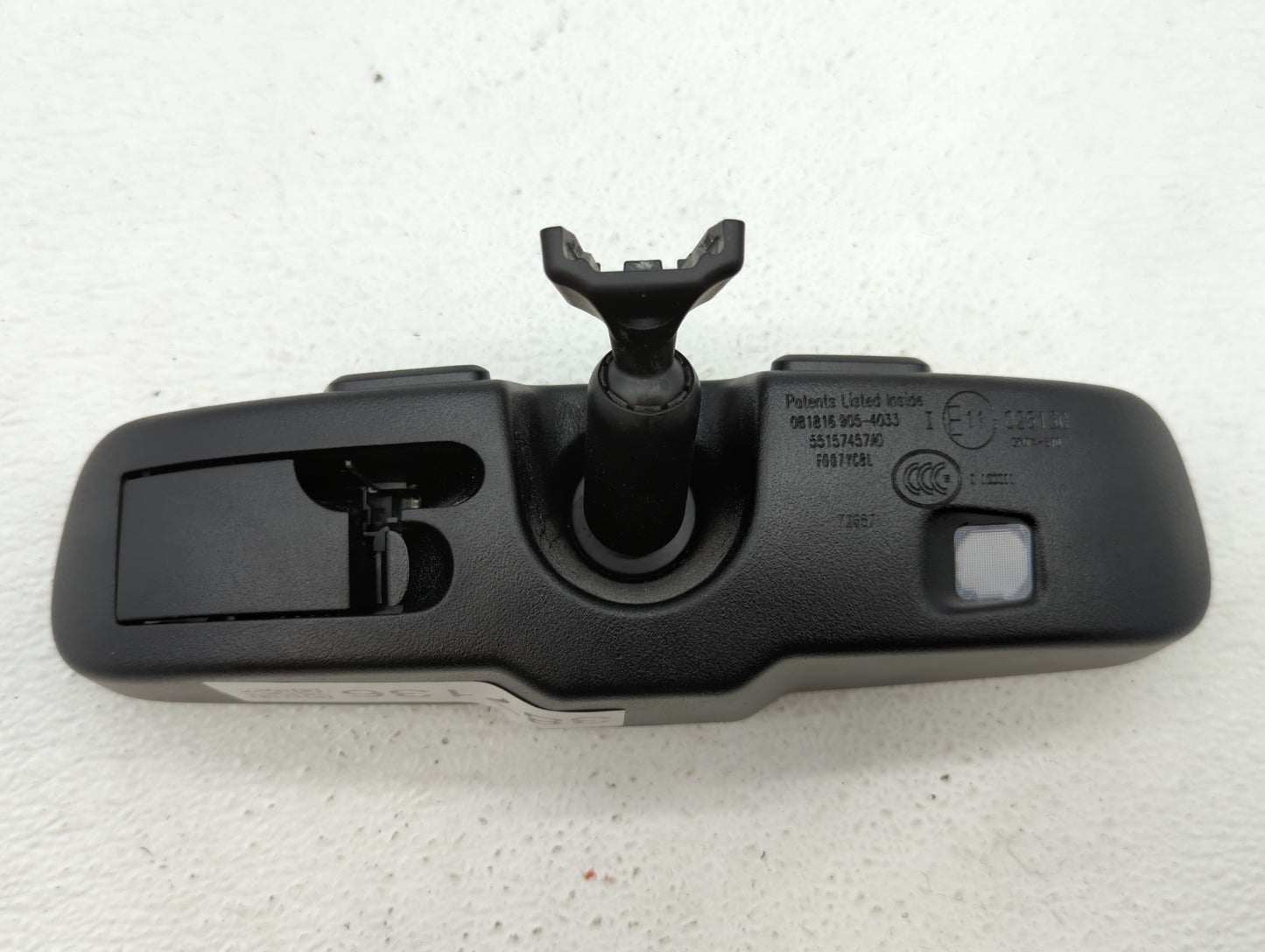 2017 Dodge Caravan Interior Rear View Mirror Replacement OEM P/N:E11026545 E11026130 Fits Fits 2013 2014 2015 2016 OEM Used