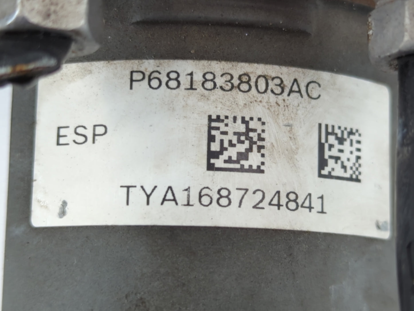 2017 Dodge Caravan ABS Pump Control Module Replacement P/N:P68183803AC Fits Fits 2015 2016 2018 2019 2020 OEM Used Auto Part