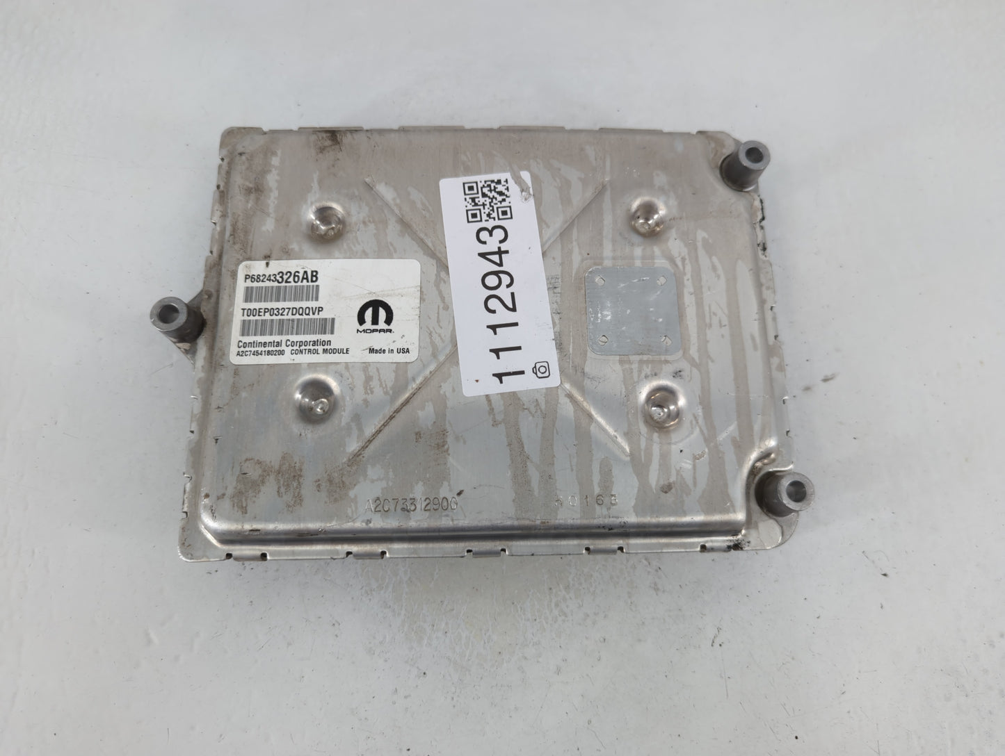 2016-2017 Dodge Durango PCM Engine Control Computer ECU ECM PCU OEM P/N:P68284508AE Fits Fits 2016 2017 OEM Used Auto Parts