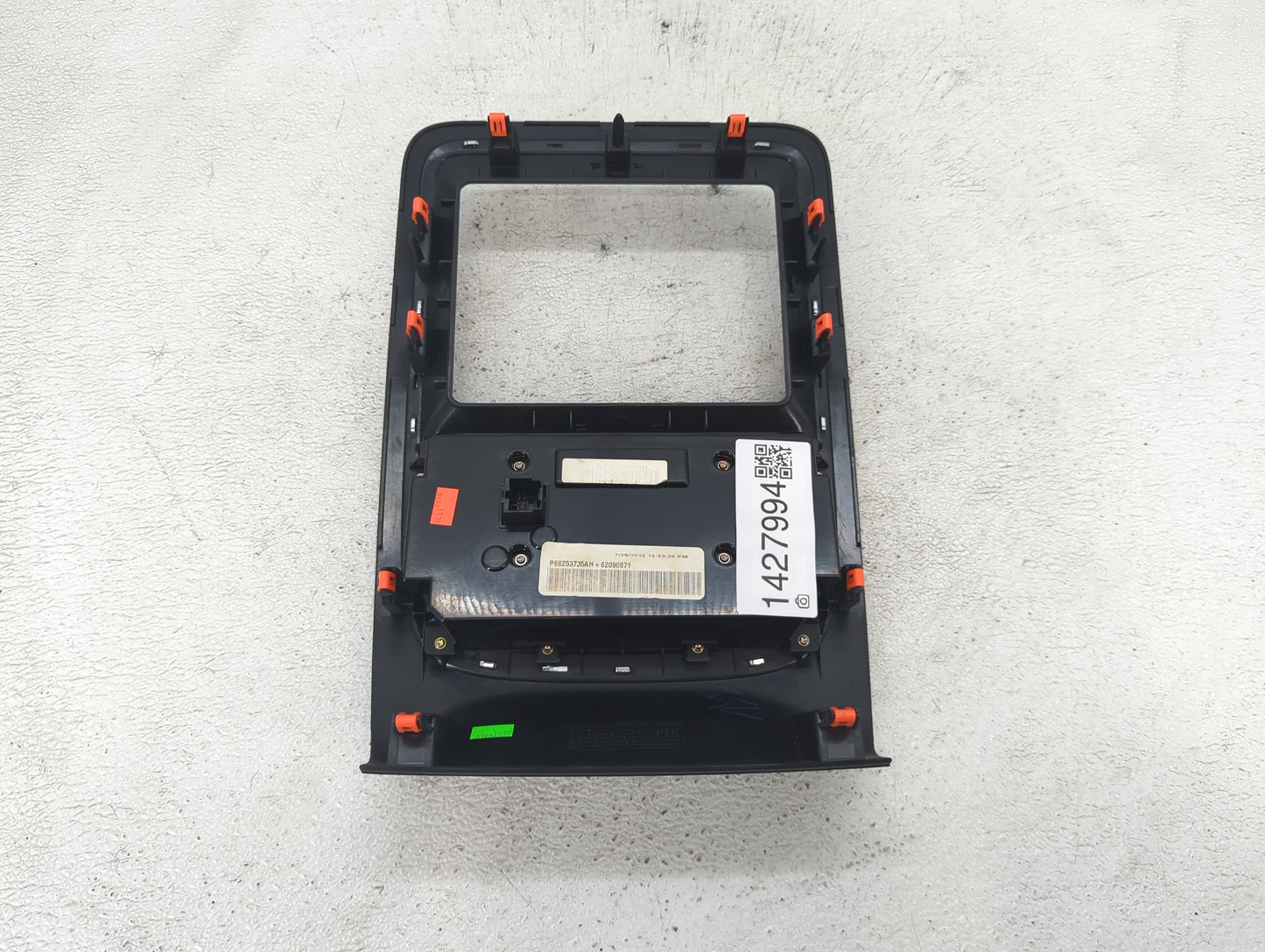 2016-2017 Dodge Durango Climate Control Module Temperature AC/Heater Replacement P/N:P68253735AH Fits Fits 2016 2017 OEM Use