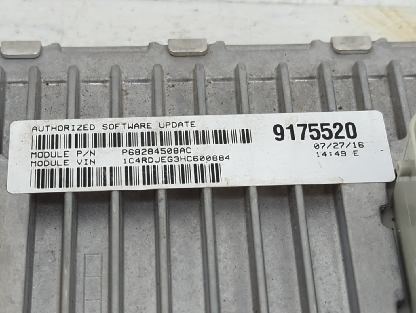 2016-2017 Dodge Durango PCM Engine Control Computer ECU ECM PCU OEM P/N:P68243326AA T00EP19566XA60 Fits Fits 2016 2017 OEM U