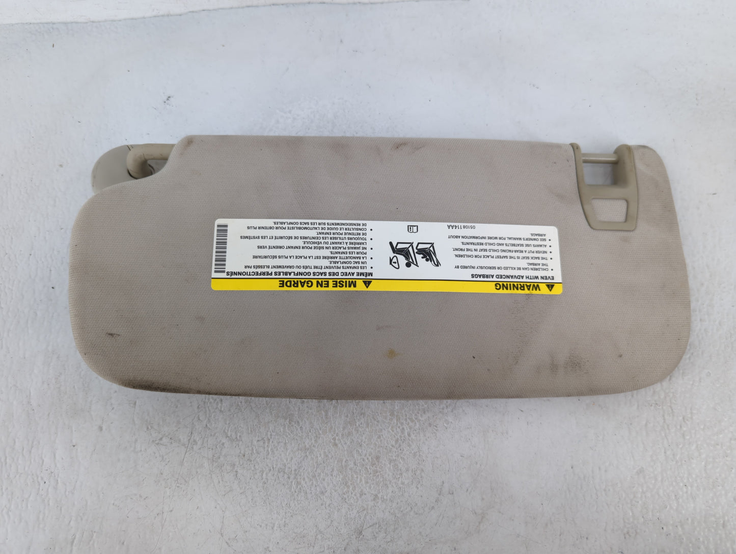 2011-2022 Dodge Durango Sun Visor Shade Replacement Passenger Right Mirror Fits OEM Used Auto Parts - Oemusedautoparts1.com