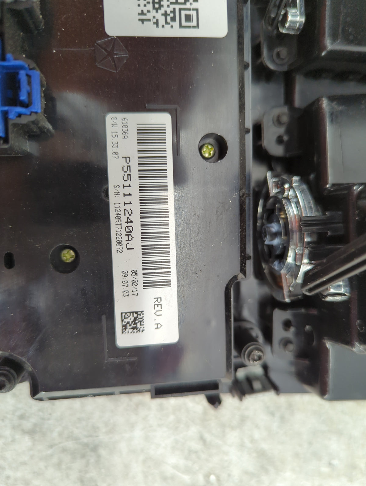 2011-2020 Dodge Grand Caravan Climate Control Module Temperature AC/Heater Replacement P/N:P55111240AJ Fits OEM Used Auto Pa
