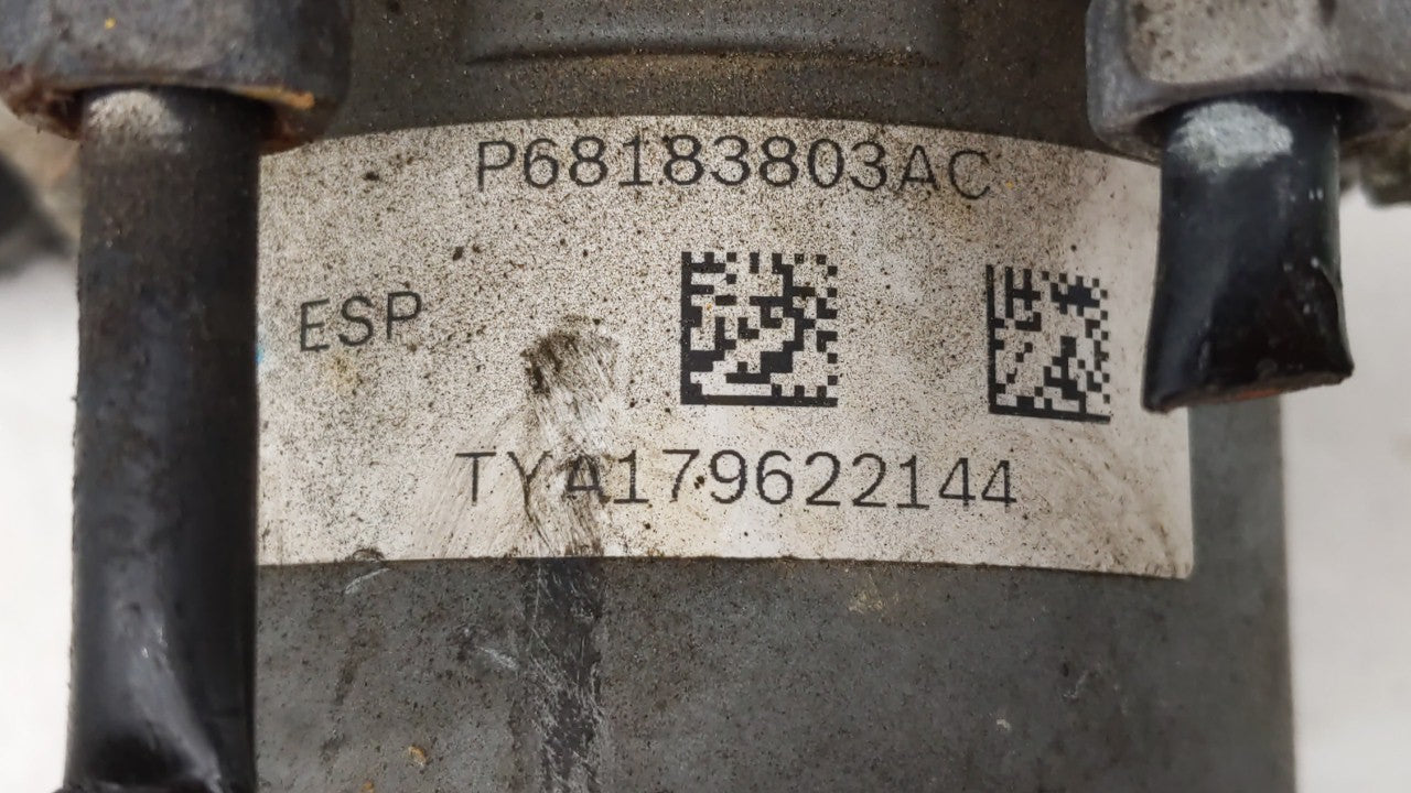 2015-2018 Dodge Grand Caravan ABS Pump Control Module Replacement P/N:P68183803AC 68183803AC Fits Fits 2015 2016 2017 2018 O