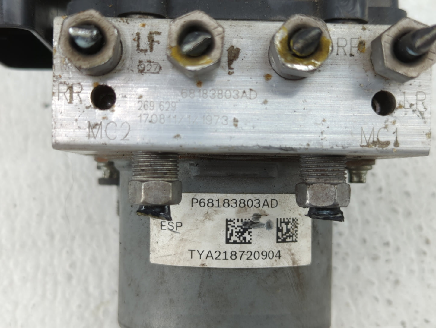 2015-2020 Dodge Grand Caravan ABS Pump Control Module Replacement P/N:68183803AC P68183803AC Fits OEM Used Auto Parts - Oemu