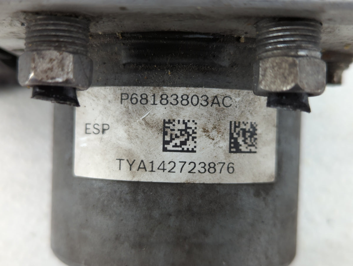 2015-2020 Dodge Grand Caravan Anti-Lock Brake ABS Pump Module Actuator OEM P/N:P68443867AA 68183803AC Fits OEM Used Auto Par