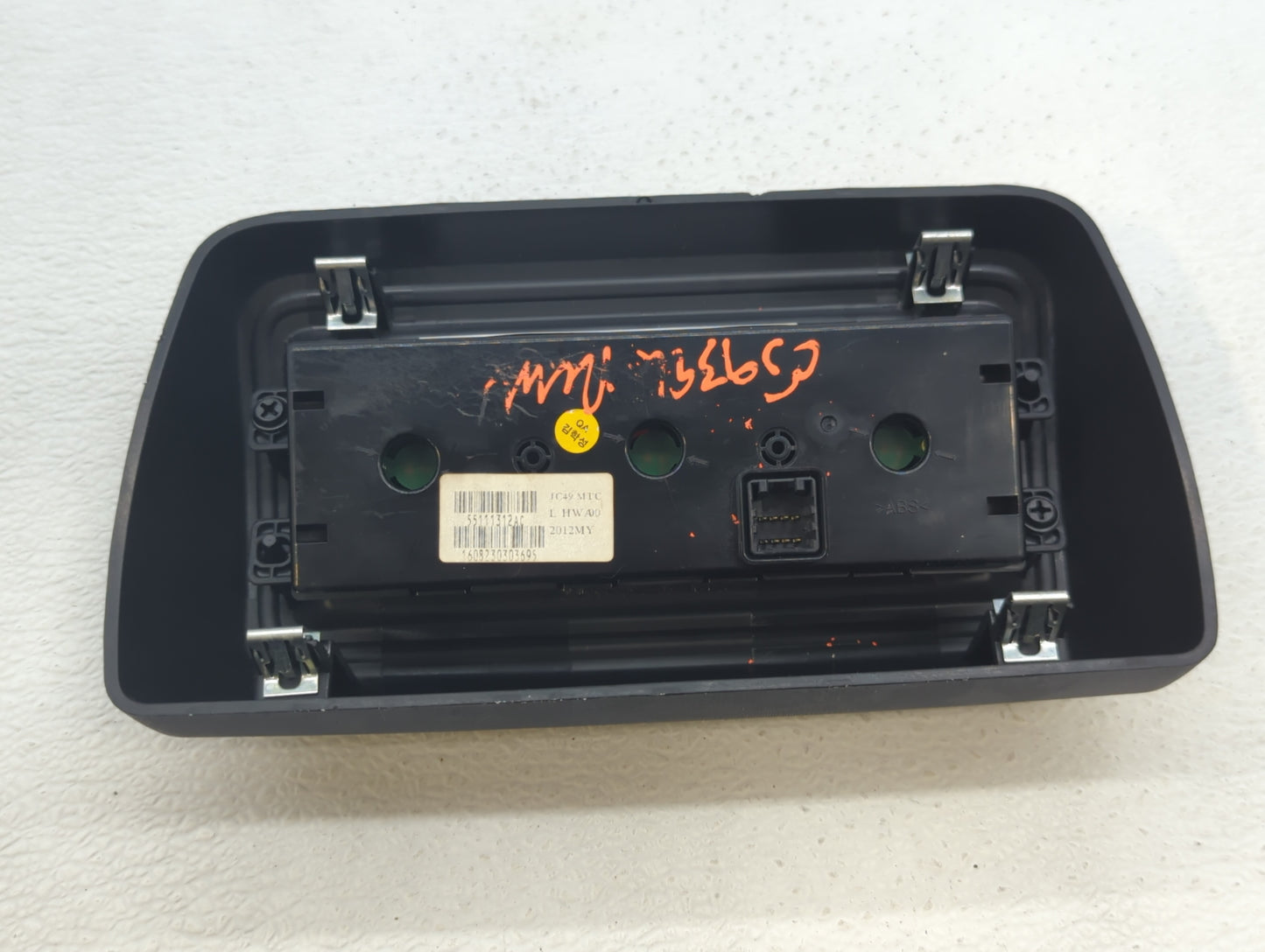 2012-2020 Dodge Grand Caravan Climate Control Module Temperature AC/Heater Replacement P/N:55111312AC 55111312AB Fits OEM Us