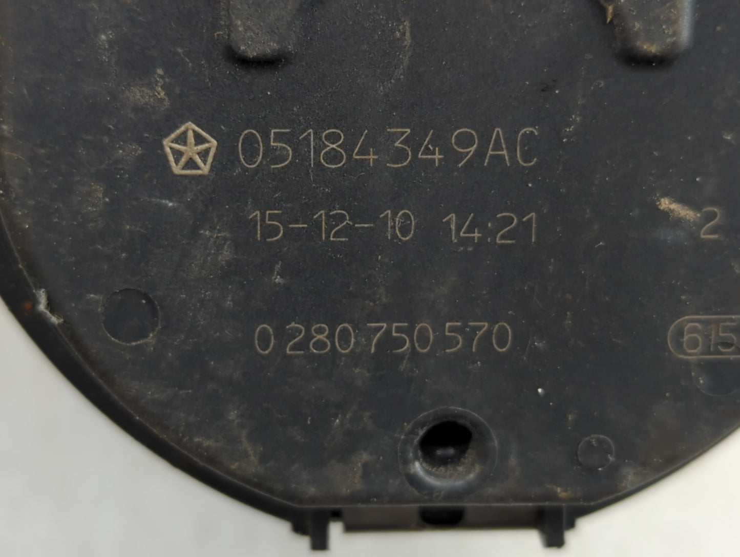 2011-2020 Dodge Grand Caravan Throttle Body P/N:0280750570 05184349AC Fits OEM Used Auto Parts - Oemusedautoparts1.com