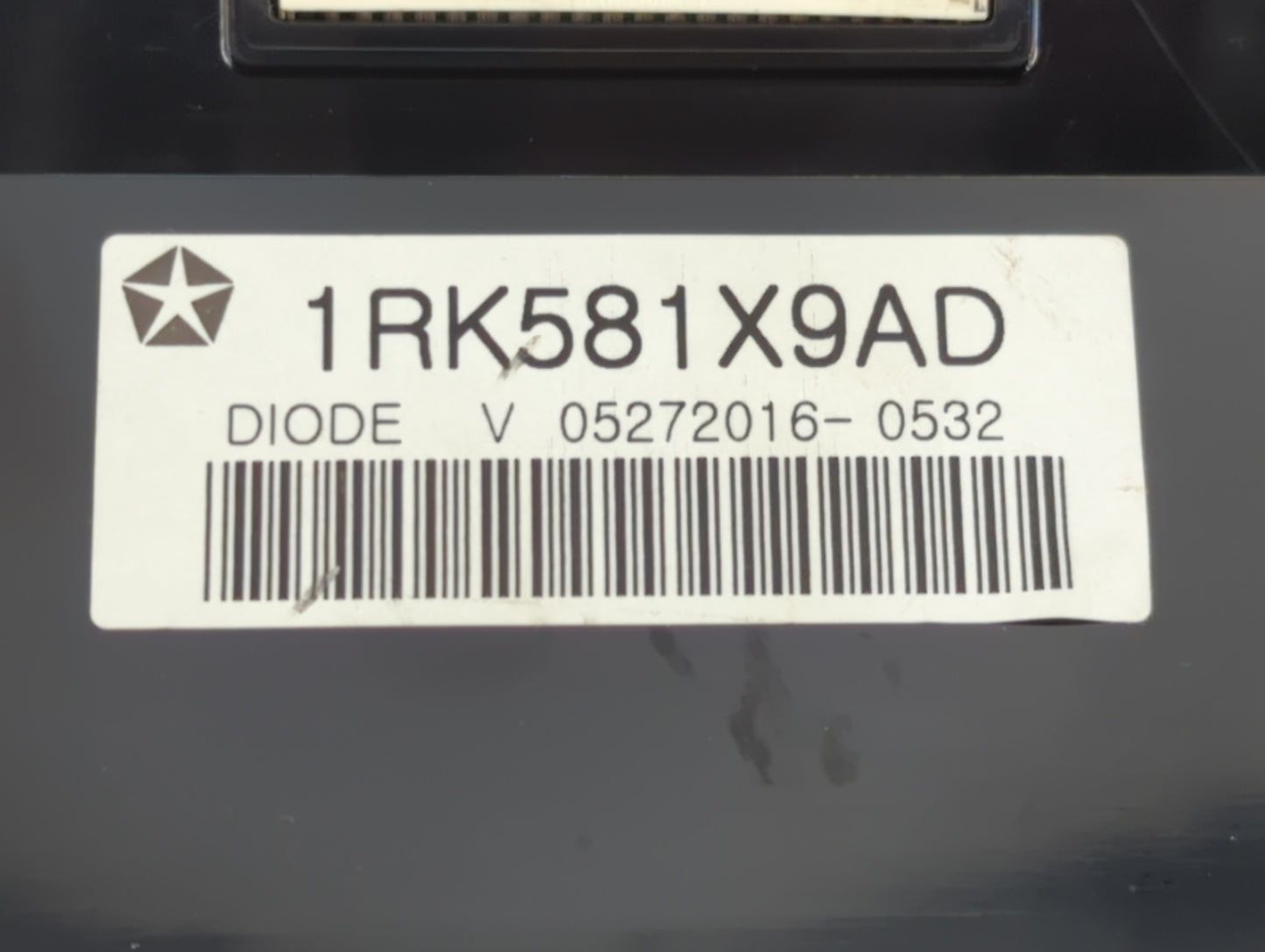 2011-2017 Dodge Journey Climate Control Module Temperature AC/Heater Replacement P/N:1RK581X9AD Fits OEM Used Auto Parts - O