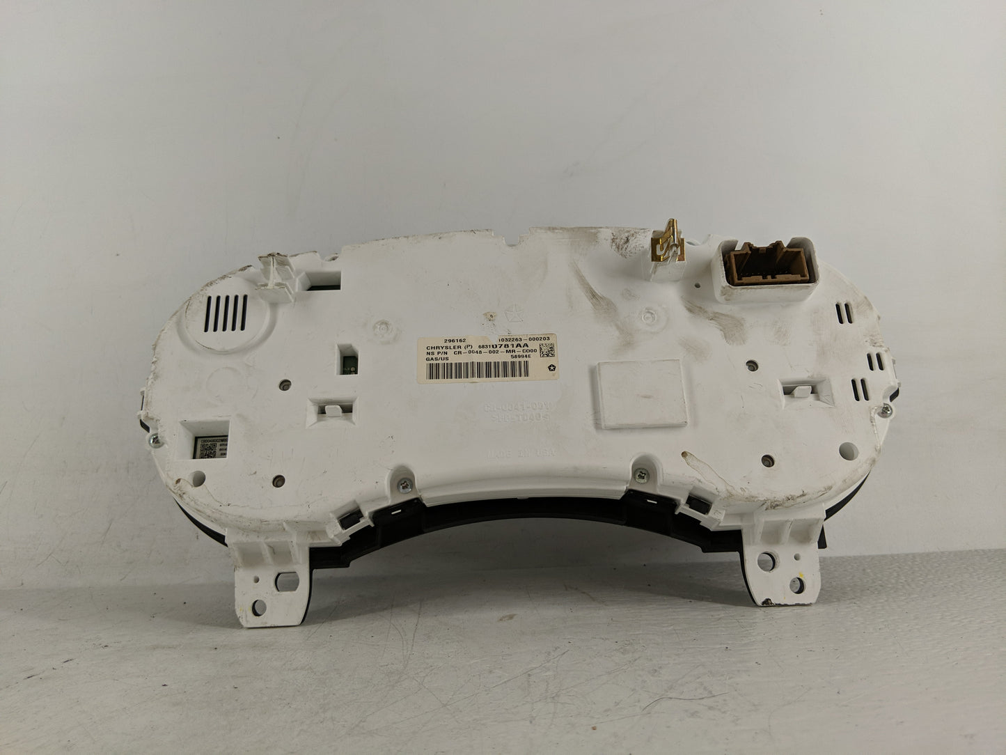 2017 Dodge Journey Instrument Cluster Speedometer Gauges P/N:68310781AA Fits OEM Used Auto Parts - Oemusedautoparts1.com