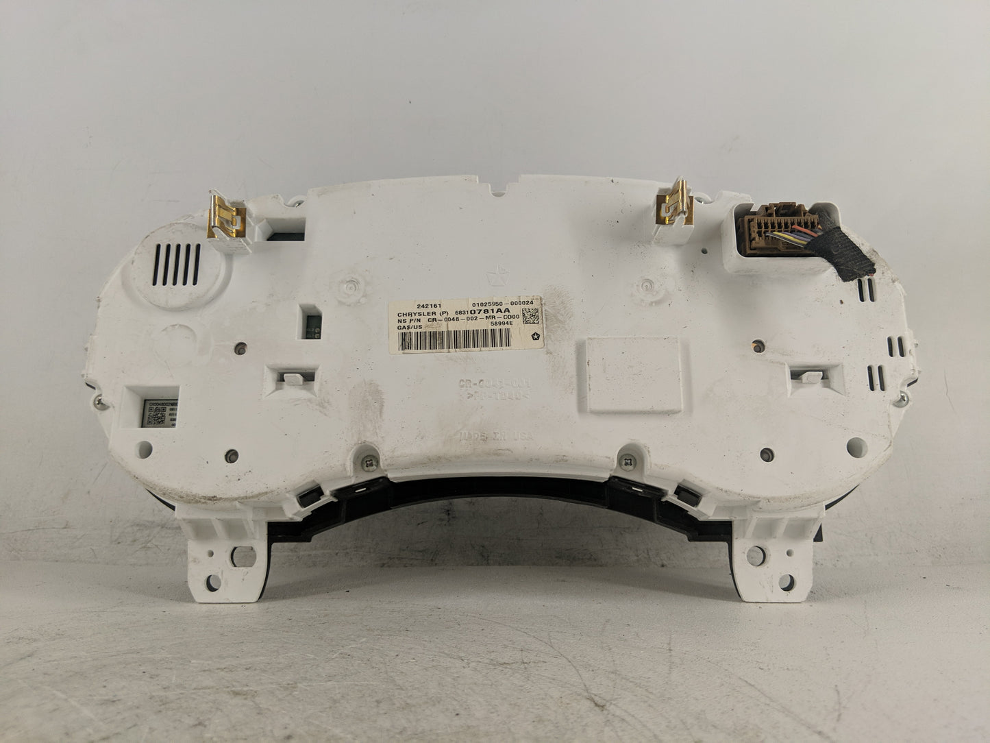 2017 Dodge Journey Instrument Cluster Speedometer Gauges P/N:68310781AA Fits OEM Used Auto Parts - Oemusedautoparts1.com