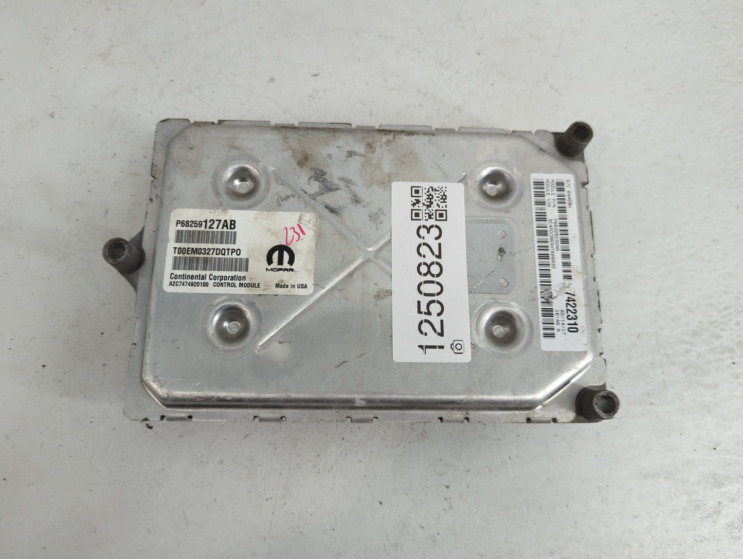 2016-2020 Dodge Journey PCM Engine Control Computer ECU ECM PCU OEM P/N:P68259127AB Fits Fits 2016 2017 2018 2019 2020 OEM U