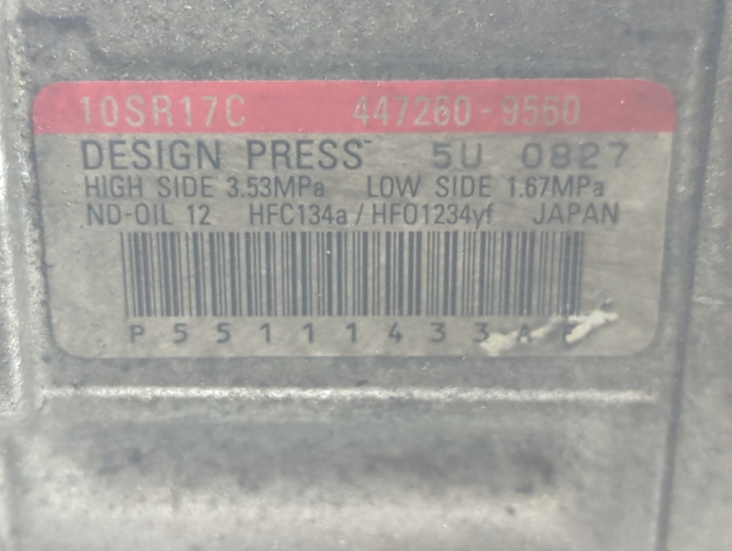 2009-2020 Dodge Journey Air Conditioning A/c Ac Compressor Oem - Oemusedautoparts1.com