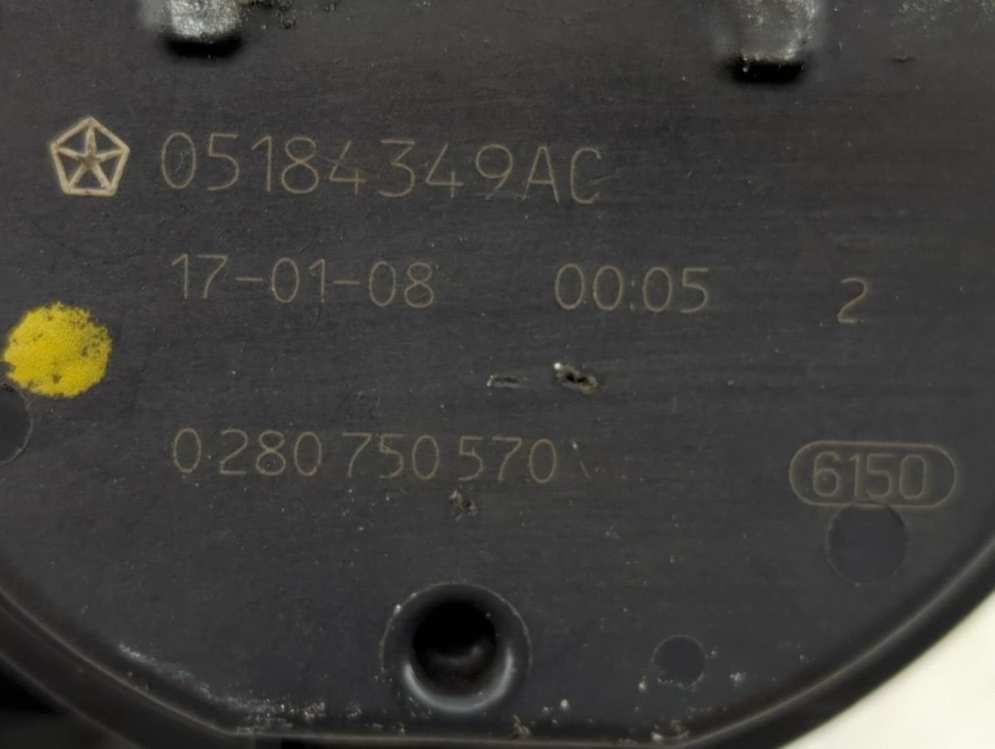 2011-2019 Dodge Journey Throttle Body P/N:05184349AC Fits Fits 2011 2012 2013 2014 2015 2016 2017 2018 2019 2020 2021 2022 O