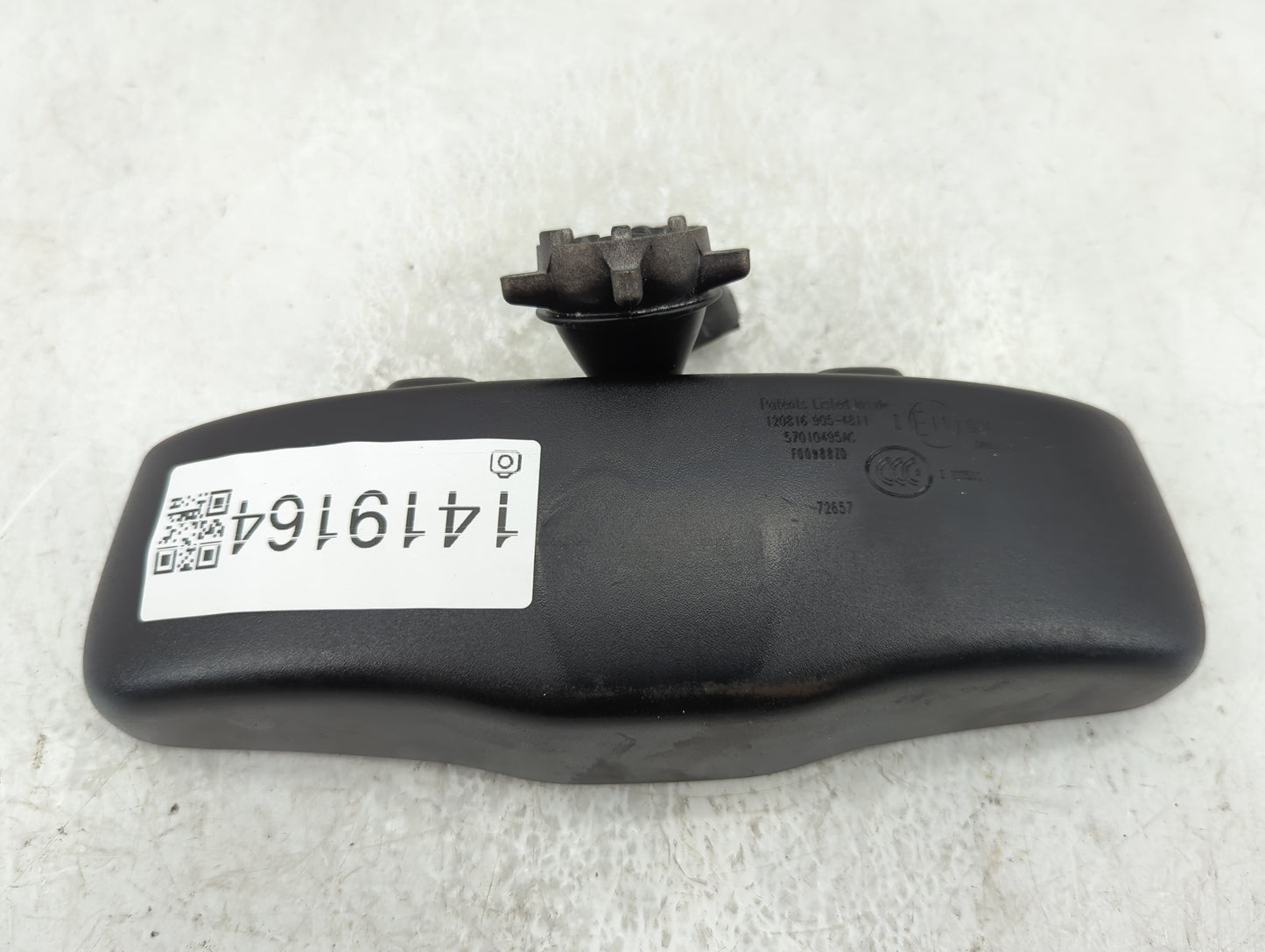 2011-2017 Dodge Journey Interior Rear View Mirror Replacement OEM P/N:57010495AC Fits Fits 2011 2012 2013 2014 2015 2016 201