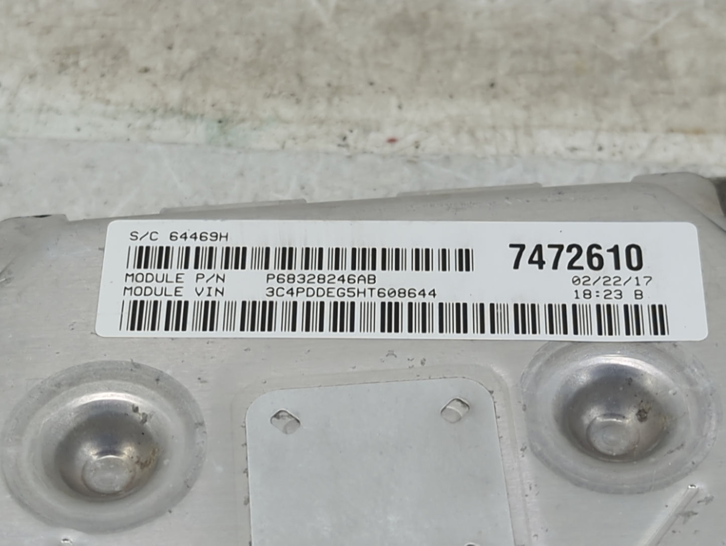2016-2019 Dodge Journey PCM Engine Control Computer ECU ECM PCU OEM P/N:P68259135AB P68328246AB Fits Fits 2016 2017 2018 201