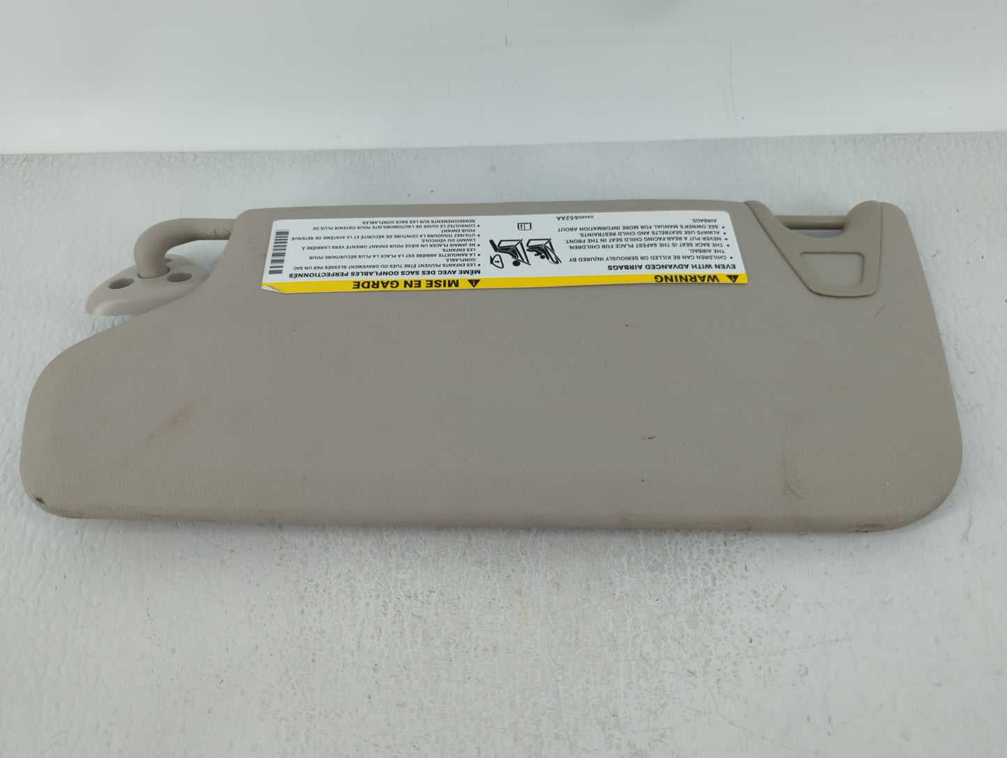2017 Dodge Journey Sun Visor Shade Replacement Passenger Right Mirror Fits OEM Used Auto Parts - Oemusedautoparts1.com