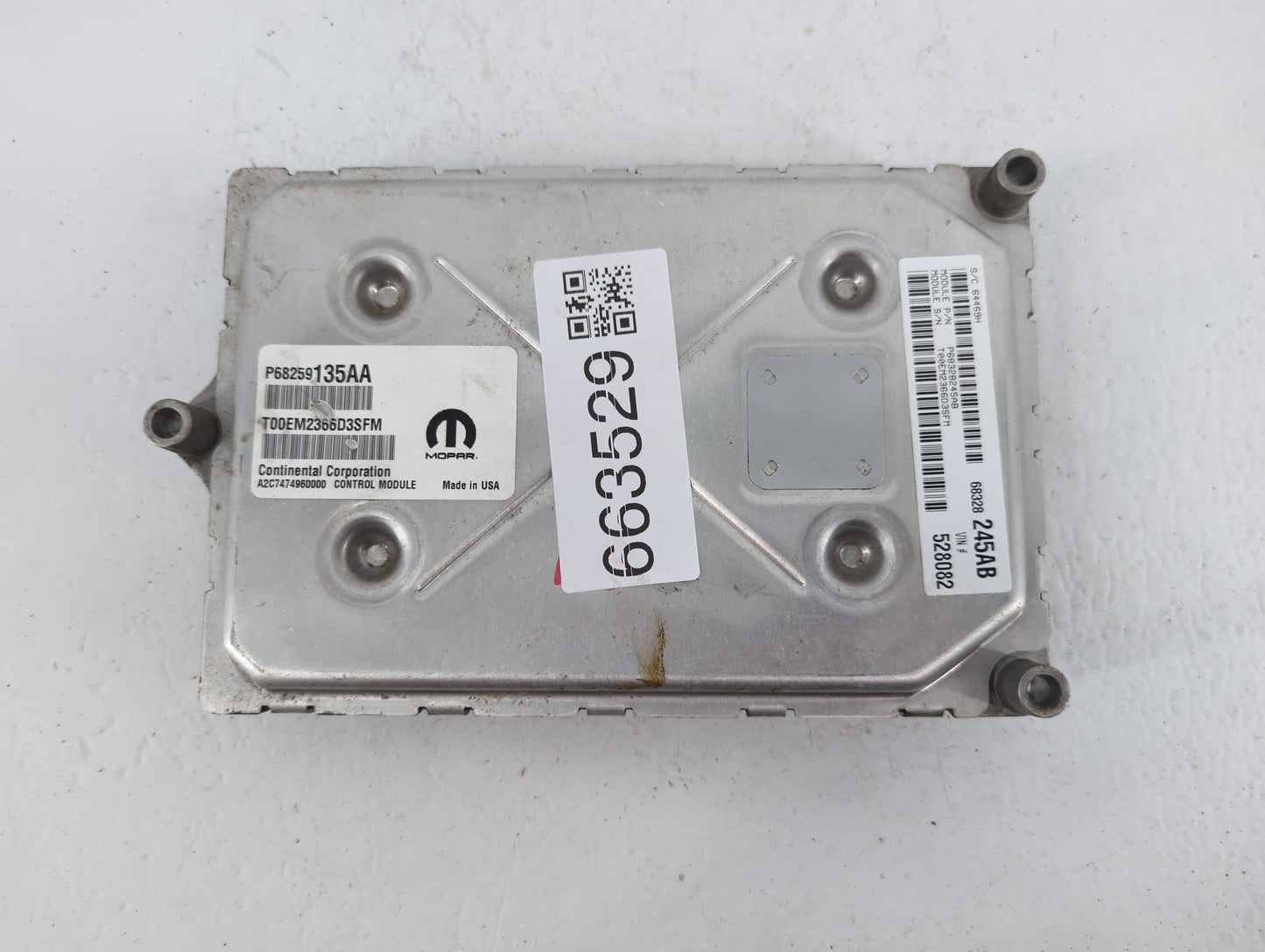 2016-2019 Dodge Journey PCM Engine Control Computer ECU ECM PCU OEM P/N:P68328245AB P68259135AA Fits Fits 2016 2017 2018 201