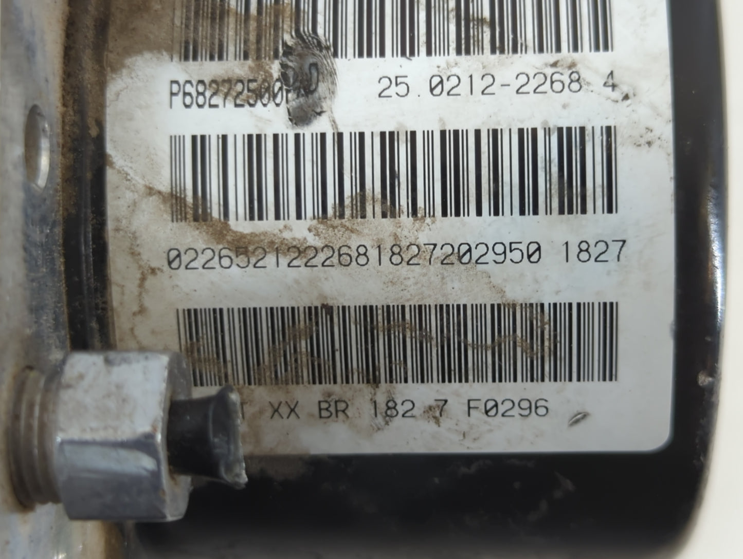 2017 Dodge Journey ABS Pump Control Module Replacement P/N:P68272500 Fits OEM Used Auto Parts - Oemusedautoparts1.com