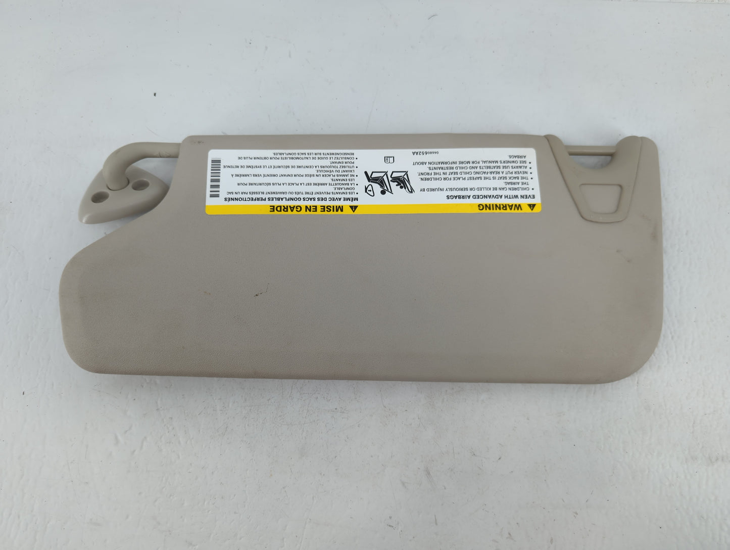2017 Dodge Journey Sun Visor Shade Replacement Passenger Right Mirror Fits OEM Used Auto Parts - Oemusedautoparts1.com