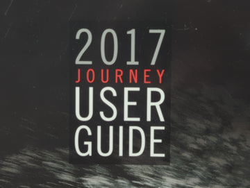2017 Dodge Journey Owners Manual Book Guide P/N:17JC49-926-AA OEM Used Auto Parts