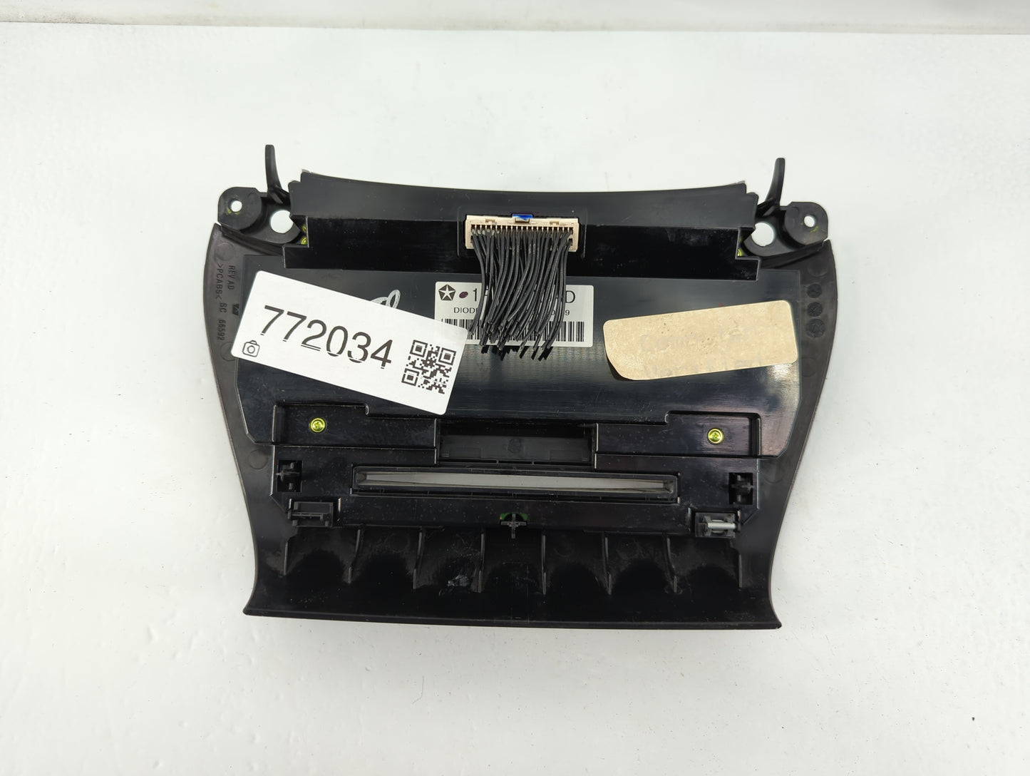 2017 Dodge Journey Climate Control Module Temperature AC/Heater Replacement P/N:66592 Fits OEM Used Auto Parts - Oemusedauto