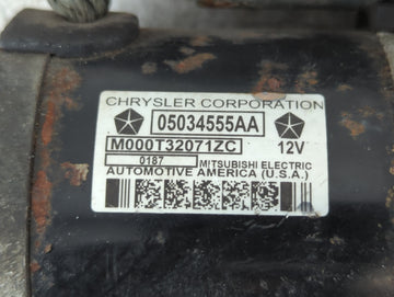 2009-2020 Dodge Journey Car Starter Motor Solenoid OEM P/N:05034555AA Fits OEM Used Auto Parts