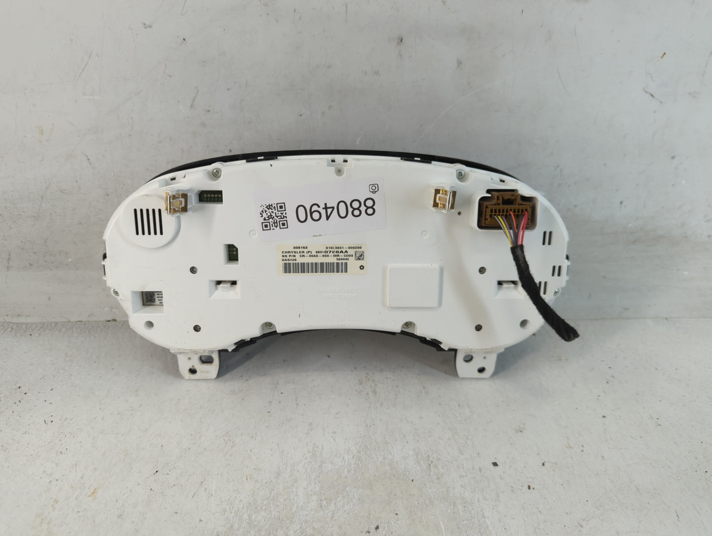 2017 Dodge Journey Instrument Cluster Speedometer Gauges P/N:68310786AA Fits OEM Used Auto Parts - Oemusedautoparts1.com