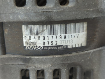 2017 Dodge Ram 1500 Alternator Replacement Generator Charging Assembly Engine OEM P/N:P04801779A1 Fits OEM Used Auto Parts