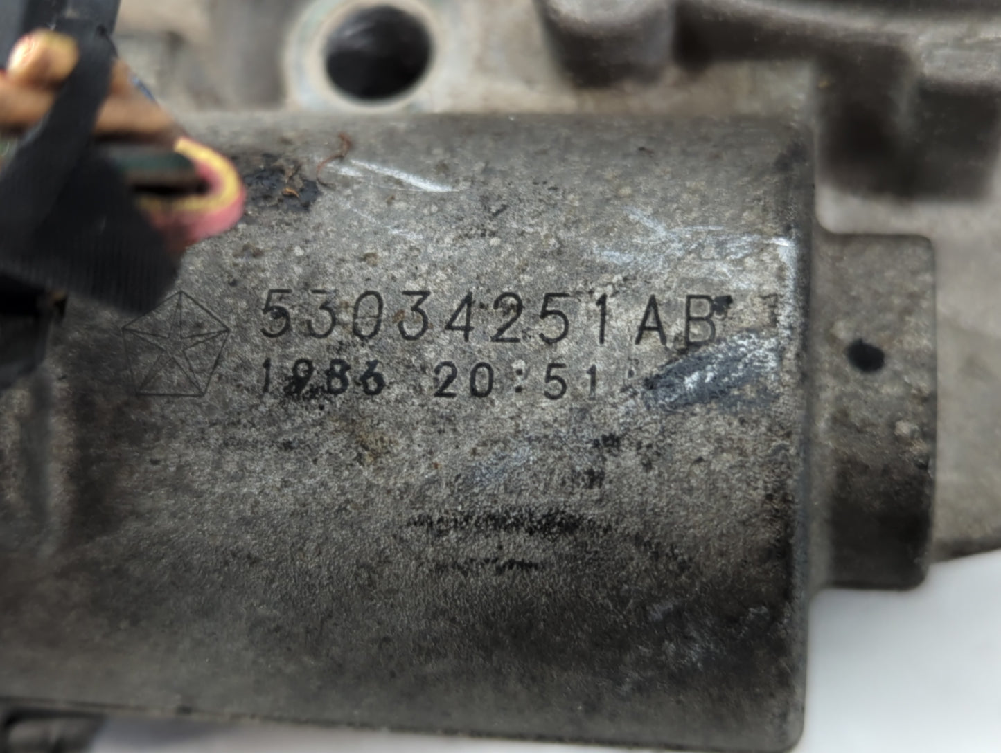 2017 Dodge Ram 1500 Throttle Body P/N:53034251AB Fits Fits 2012 2013 2014 2015 2016 2018 2019 2020 2021 2022 OEM Used Auto P