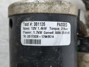 2017 Dodge Ram 2500 Car Starter Motor Solenoid OEM P/N:381126 Fits OEM Used Auto Parts