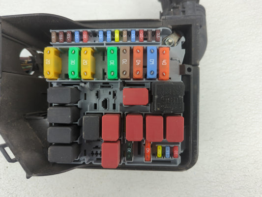 2012-2017 Fiat 500 Fusebox Fuse Box Panel Relay Module P/N:53100999 Fits Fits 2012 2013 2014 2015 2016 2017 OEM Used Auto Parts