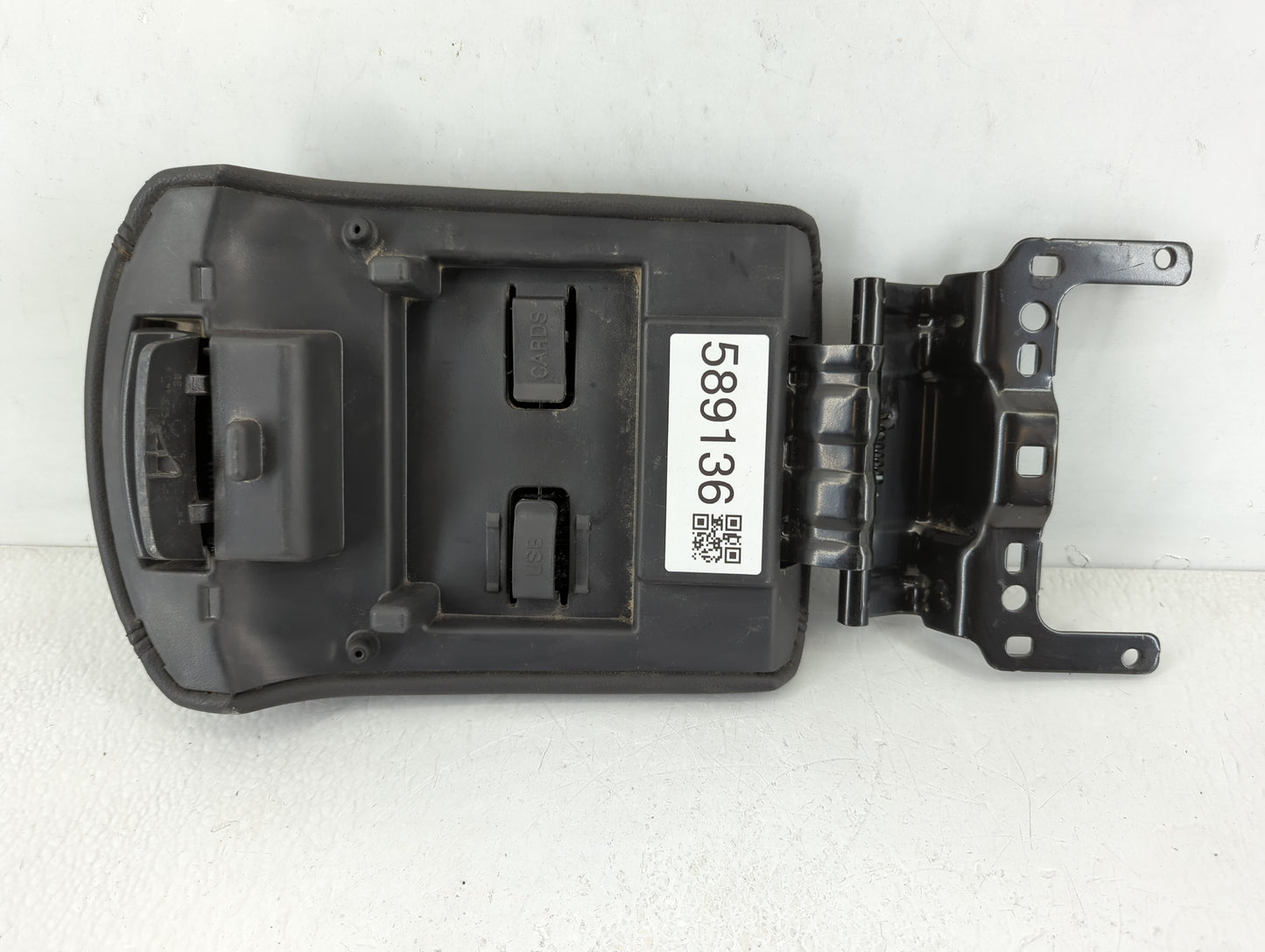 2013-2018 Ford C-max Center Console Armrest Cover Lid Black - Oemusedautoparts1.com