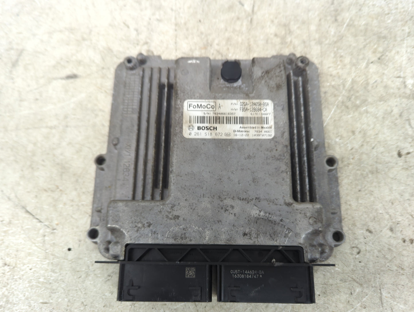 2015-2018 Ford Edge PCM Engine Control Computer ECU ECM PCU OEM P/N:G2GA-12A650-BSA FB5A-12B684-CA Fits OEM Used Auto Parts