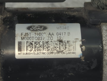 2015-2018 Ford Edge Car Starter Motor Solenoid OEM P/N:M000TC0371ZC FJ5T-11000-AA Fits Fits 2015 2016 2017 2018 2020 OEM Used Auto Parts