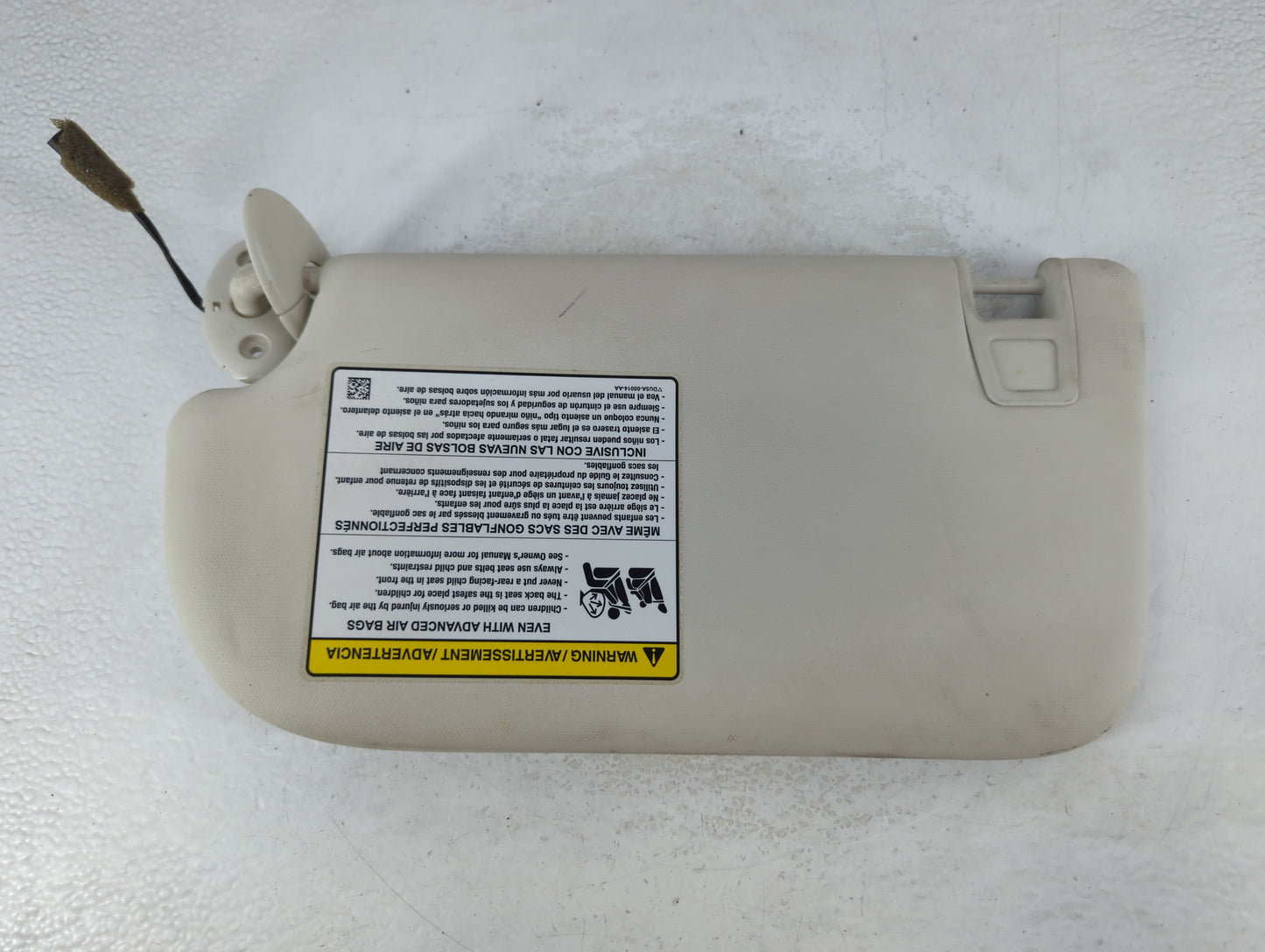 2013-2019 Ford Escape Sun Visor Shade Replacement Passenger Right Mirror Fits Fits 2013 2014 2015 2016 2017 2018 2019 OEM Us