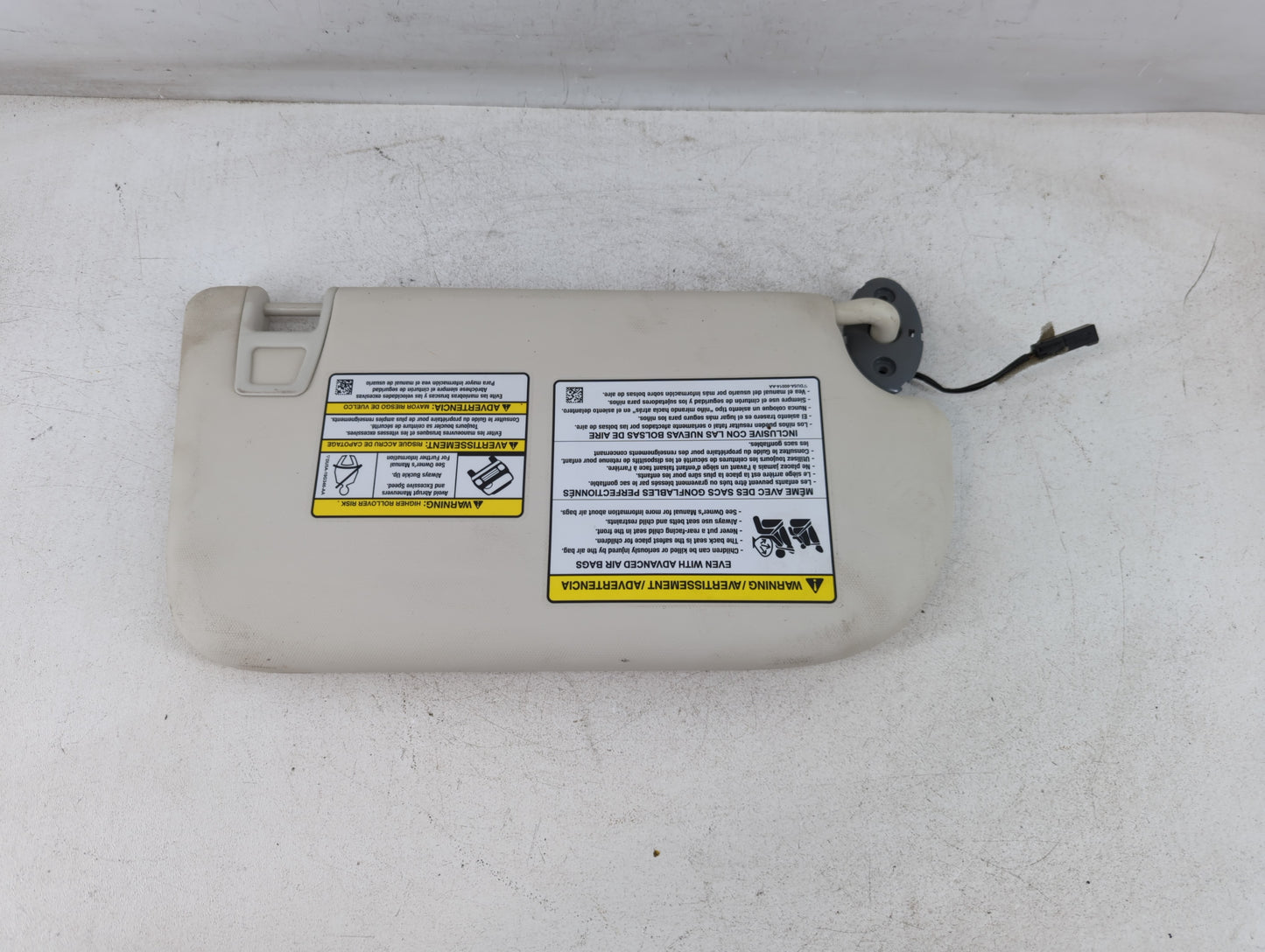 2013-2019 Ford Escape Sun Visor Shade Replacement Driver Left Mirror Fits Fits 2013 2014 2015 2016 2017 2018 2019 OEM Used A