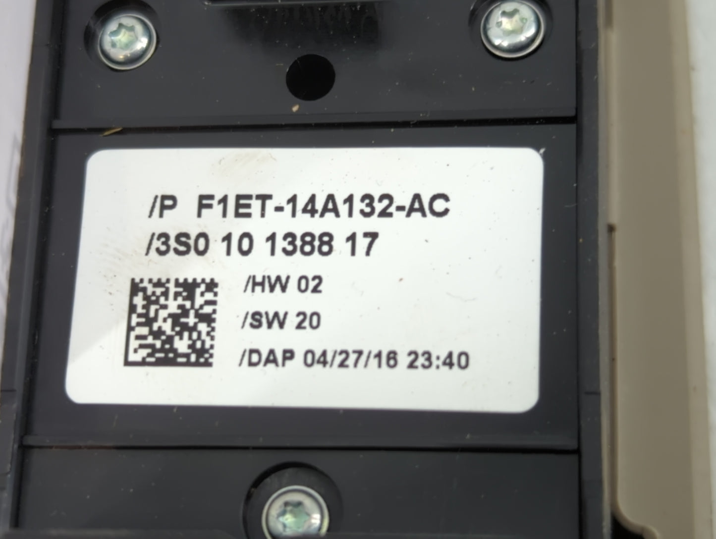 2013-2019 Ford Escape Master Power Window Switch Replacement Driver Side Left P/N:F1ET-14A132-AC Fits OEM Used Auto Parts -