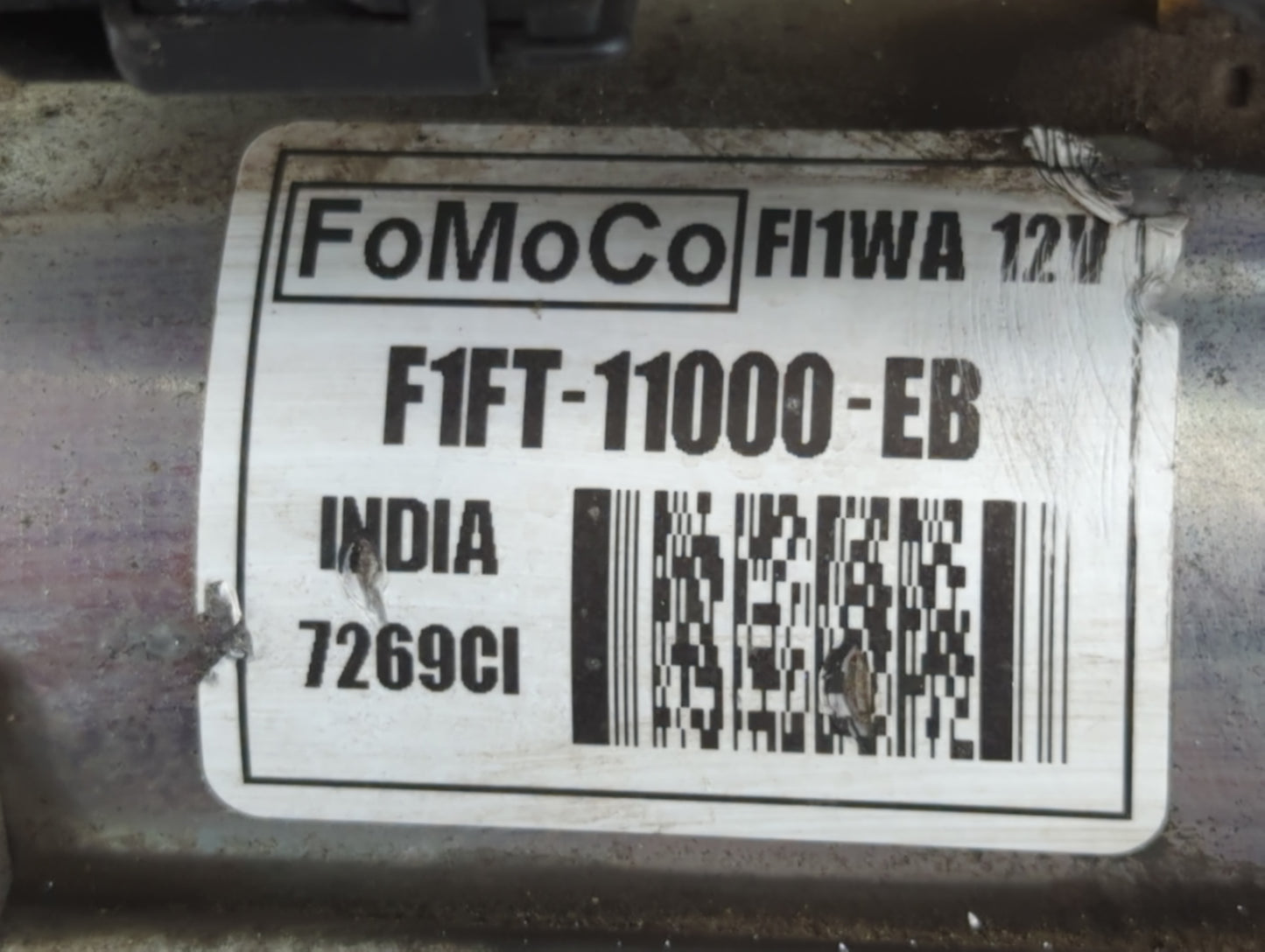 2017-2019 Ford Escape Car Starter Motor Solenoid OEM P/N:F1FT-11000-EB Fits Fits 2017 2018 2019 OEM Used Auto Parts - Oemuse