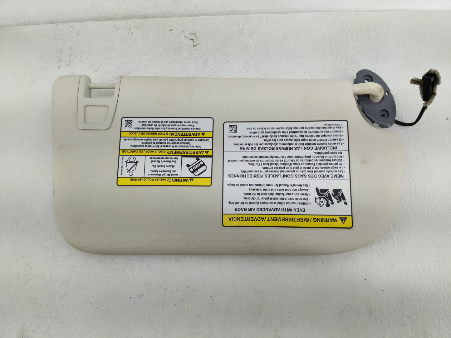 2013-2019 Ford Escape Sun Visor Shade Replacement Driver Left Mirror Fits Fits 2013 2014 2015 2016 2017 2018 2019 OEM Used A