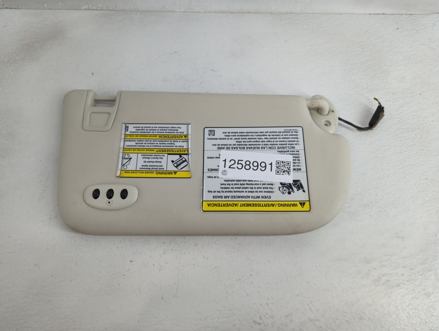 2013-2019 Ford Escape Sun Visor Shade Replacement Driver Left Mirror Fits Fits 2013 2014 2015 2016 2017 2018 2019 OEM Used A