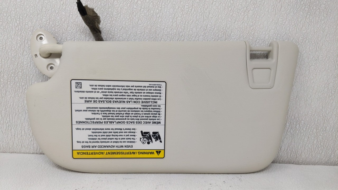 2013-2019 Ford Escape Sun Visor Shade Replacement Passenger Right Mirror Fits Fits 2013 2014 2015 2016 2017 2018 2019 OEM Us