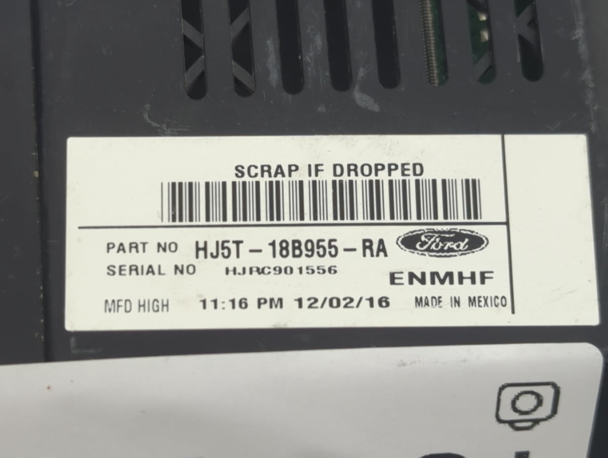 2017-2017 Ford Escape Information Radio Display Screen - Oemusedautoparts1.com