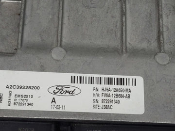 2017-2019 Ford Escape PCM Engine Control Computer ECU ECM PCU OEM P/N:HJ5A-12A650-MA Fits Fits 2017 2018 2019 OEM Used Auto Parts