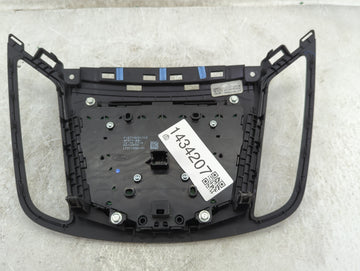 2017-2019 Ford Escape Radio Control Panel Black