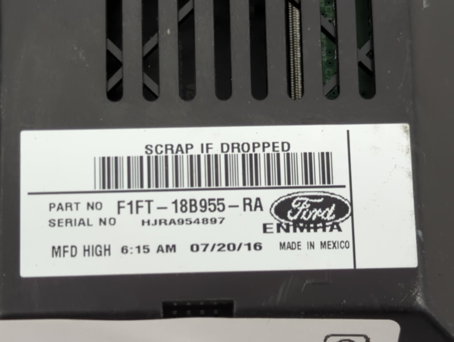 2017-2017 Ford Escape Information Display Screen - Oemusedautoparts1.com