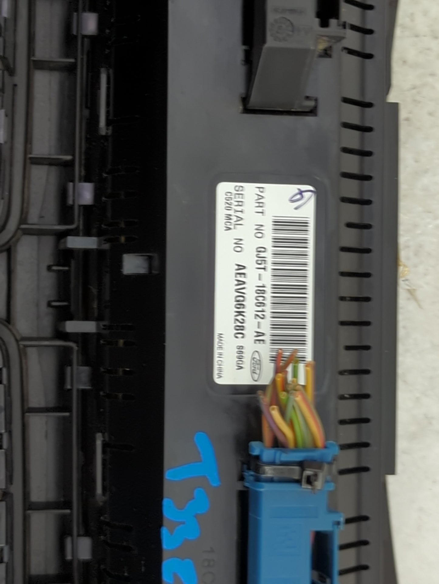 2017 Ford Escape Climate Control Module Temperature AC/Heater Replacement P/N:GJ5T-18C612-AE AEAVQ6K28C Fits OEM Used Auto P