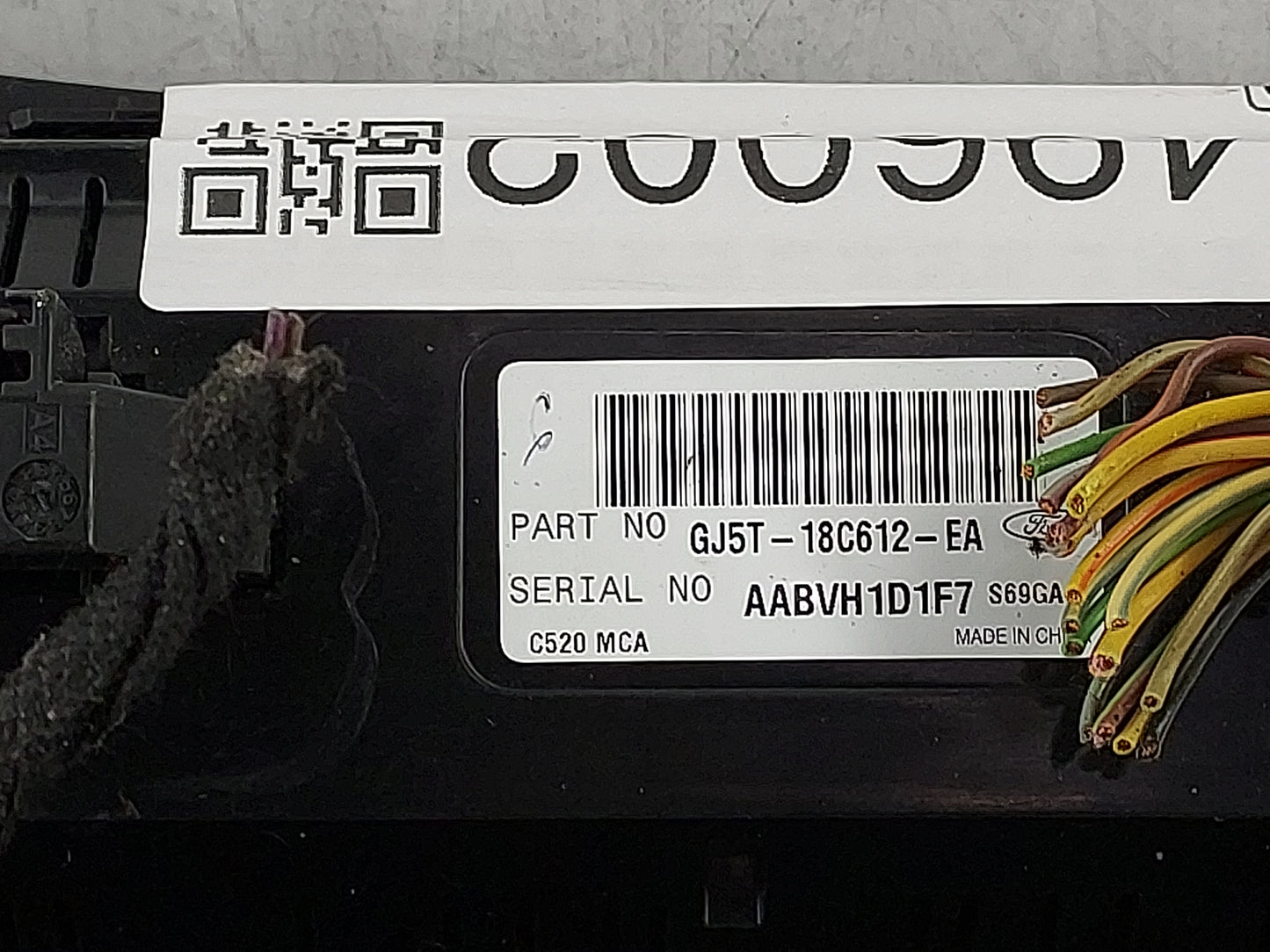 2017 Ford Escape Climate Control Module Temperature AC/Heater Replacement P/N:GJ5T-18C612-EA Fits OEM Used Auto Parts - Oemu