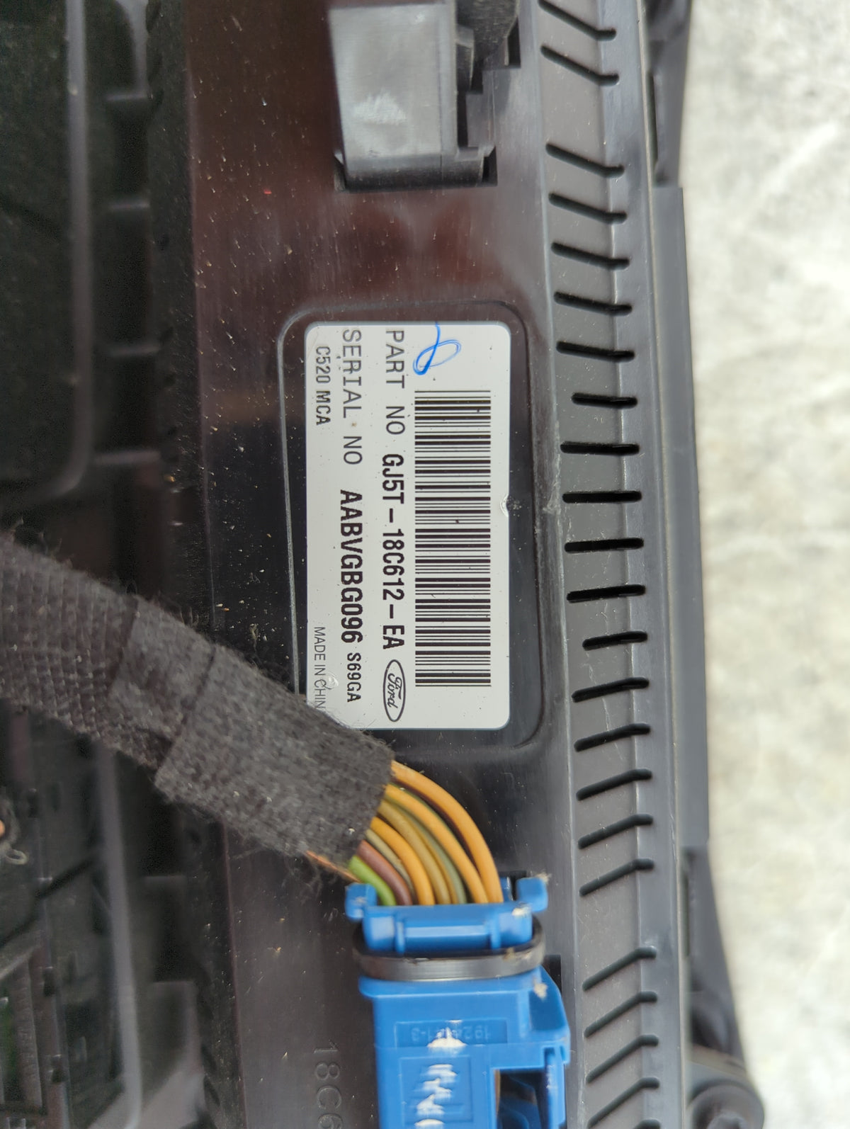 2017 Ford Escape Climate Control Module Temperature AC/Heater Replacement P/N:GJ5T-18C612-EA AABVGBG096 Fits OEM Used Auto P